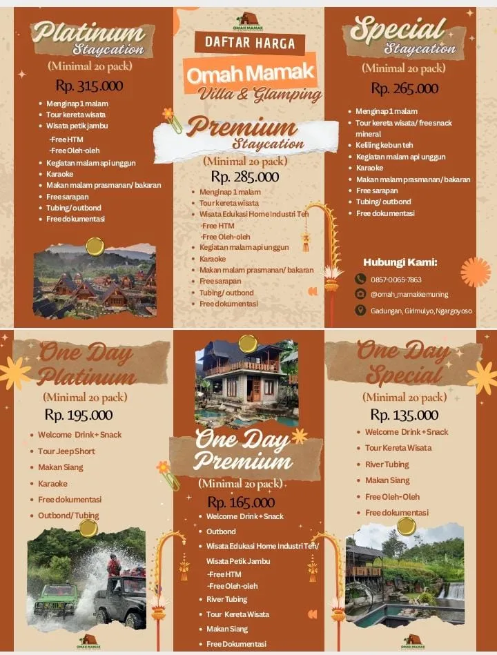 Paket Wisata Kemuning Rombongan Group